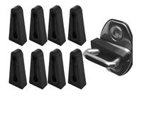 MEILIANQIPEI 8 Pcs Door Lock Shock Absorber for Dacia Bigster 2025, Protective Cover Durable Buffer Cushion Noise Reduction Guard Striker Accessories