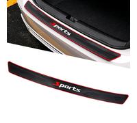 MEILIANQIPEI Bumper Protector Rear Guard for NIO ET7 2026 2025 2024 2023 2022, Boot Sill Protector Rubber Protection Strip Anti-Scratch Sill Plates Tailgate Cover