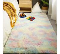 MEILIPA Area Rugs 370 x 390 cm Extra Large Shaggy Ultra Soft Fluffy Shaggy Rugs Modern for Kids Girls and Boys, Nursery Room, Multicolor