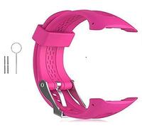 MeiLiu Replacement Wrist Band Strap Compatible for Garmin Forerunner 10/15, Silicone Soft Replacement Bracelet with Tool, Breathable and Comfortable (man)