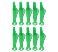 Meiliyizu 10 Pcs/Set Fish Mouth Sewing Machine Needle Threader Automatic Sewing Needle Threader Practical Needle Threader Tool