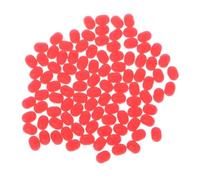 Meiliyizu 100Pcs Oval Fishing Lures Fishing Beads Sea Hard Floating Float Tackles