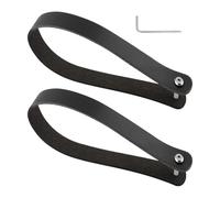 Meiliyizu 2 Pcs Pigs Nose Bike Head Bag Pull Belt Quickly Release Handle Front Shelf Handle Cycling Accessories Nose Bike Head Bag Pull Belt Quick Release Front Shelf