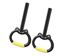 Meiliyizu 2pcs Gymnastics Rings Adjustable Buckles Straps Rings Nonslip Exercise Rings For Shoulder Training Adjustable Gym Rings