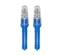 Meiliyizu 2pcs LED Fishing Lamp Boats Lamp Marine Signals Light Positioning Flashing Light Fishing Net Warning Net Buoy