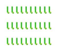 Meiliyizu 30pack High Strengths Silicones L Shape Bobbers Stoppers Fishing Gear Block For Various Water Condition Precisions Depth Float Adjuster
