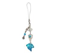 Meiliyizu Beaded Dot Shark Charm, Handcrafted Shark Charm, Trendy Keyrings Accessory, Phone Lanyard