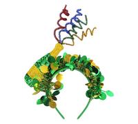 Meiliyizu Colorful Green Party Headband Great For Celebrating Patrick's Day Decoration For Festivals And Party Accessories Holiday Celebration Set