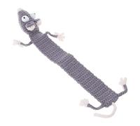 Meiliyizu Crochet Animal Bookmarks - Handmade Knitted Bookmarks for Christmas Stocking Stuffers, Reading Gift for Kids & Book Lovers