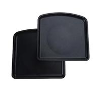 Meiliyizu Drip Tray For Air 2PCS Nonstick Oil Drip Pan Tray Oven Pan Air Oven For 6QT 10QT Grills Coffee With Drain Hole Beverage With Drain Tube Catcher Rectangular Nonstick