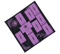 Meiliyizu Elegant Tarots Card Spread Cloth Exquisites Soft Velvets Tarots Tablecloth For Spiritual Practices Gift Spiritual Practice Table Mats