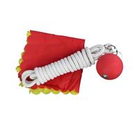 Meiliyizu Rubber Meteors Hammer With Reinforced Rope For Wushu Art Training & Fitness Exercise Portables Martial Art Exercise Gear