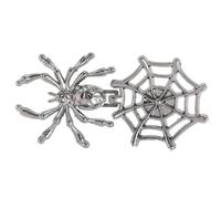 Meiliyizu Tightening Belt Buckle, Spider Web Shape Tighten Waist Button for Skirt Pant Jeans Adjustable Waist Clip Clothing Crafts Detachable Waist Button