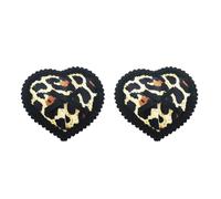 Meiliyizu Women Sequins Tassels Bowknot Nipple Reusable Adhesive Pasties Club Party Sparkling Breast Sticky Bras Pad