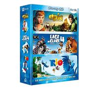 Meilleur de la 3D Blue Sky : Epic + L'Age de glace 4 + Rio [Blu-ray 3D]
