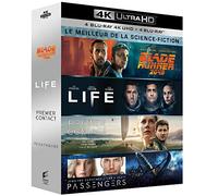 Meilleur de la science-fiction - Coffret : Blade Runner 2049 + Life + Premier contact + Passengers [4K Ultra HD + Blu-ray] [4K Ultra HD + Blu-ray]