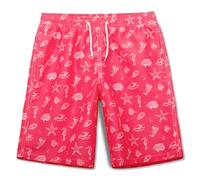MEILONGER Boys Swimming Shorts Quick Dry Beach Board Trunks Swimwear Bathing Suits Size 6-7,8,10-12,14-16(Watermelon red(Conch),10-12)