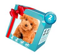 MEILVMEIJI 2025 New Robot Dog, Realistic Robot Puppies,Interactive Plush Dog for Adults,Kids Walking,Barking,Tail Wagging