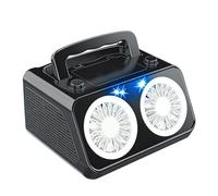 MEILVMEIJI 26 Hole Electric Bubble Machine Portable Handheld High Output for Large Scale Bubble Outdoor Event Parties