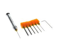 MEILVMEIJI 7Pcs Set Alloy Steel Hexagonal Wrench Hexagonal Screwdriver for Hand with Multiple Size from 0.7mm to 3mm