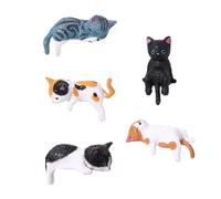 MEILVMEIJI Cats Fingurine Computer Monitor Decors Minis Kitties Screen Televisions Decors Personality Car Accessories Mascots Craft