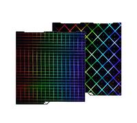 MEILVMEIJI For 3 Build Plate 256x268mm Double Side Spring Steel Sheet Heated Bed Upgrades 3D Printer Accessories Parts