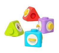 MEILVMEIJI Safe Educational Stacking Activity Block Toy for Toddler Developing Fine Motor Skill and Cognitive Ability