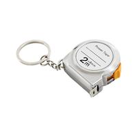 MEILVMEIJI Small Pocket Size Retractable Tape Measure With Clear Scale Marking Easy Reading Keychains For Precise