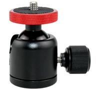 MEILVMEIJI Tripod Round Head 360 Panoramic Metal Quick Releasing Plate 1/4" 3/8'' Screw Thread Mount Tripod Head for