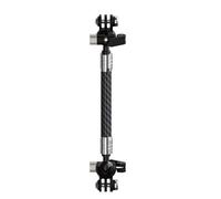 MEILVMEIJI Two Head Fast Release Camera Extension Rod For Action Cameras Adjustable Length Lightweight Portable Design