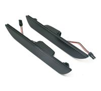 Meimeier Horse Logo Smoked LED Lens Rear Side Marker Lamps for Ford Mustang 15-up Replace OEM Rear Side Marker Lamp (Black)