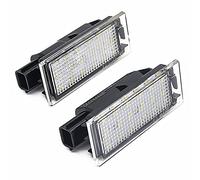 Meimeier LED License Plate Light Lamp for Clio/Espace/Kadjar/Laguna/Master/Megane/Trafic/Twingo/Wind