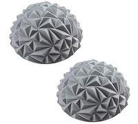 MEIMING Fascia Foot Massage Hemisphere,PVC Hemisphere Balance Training Ball,Half Ball Massage Mat Balance Exercise Pods Spiky for Gym Yoga Pilates 2PCS A