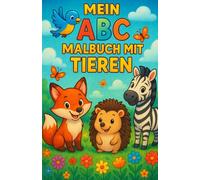 Mein ABC Malbuch mit Tieren