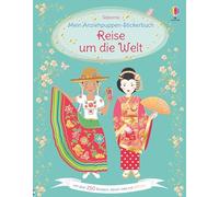 Mein Anziehpuppen-Stickerbuch: Reise um die Welt
