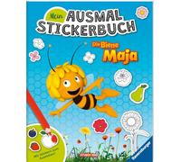 Mein Ausmalstickerbuch: Die Biene Maja