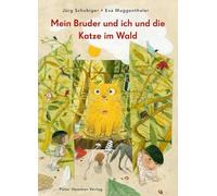 Mein Bruder und ich und die Katze im Wald