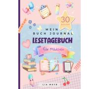 Mein Buch Journal - Lesetagebuch für Mädchen: Softcover Buchjournal | Bullet Journal | Mein Mädchenbuch | Cozy Format A5