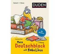 Mein Deutschblock mit Rabe Linus - 1. Klasse: Mit Stickern