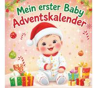 Mein erster Baby Adventskalender: Kontrastbuch Für Babys