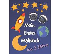 Mein erster Malblock: Malbuch für Kinder ab 2 Jahre mit verschiedenen Tieren