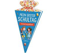 Mein erster Schultag - Erinnerungsalbum in Schultüten-Form