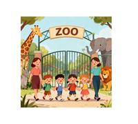 Mein erster Zoo-Besuch - Ein Kinder Malbuch über Tiere im Zoo: Ein liebevoll gestaltetes Ausmalbuch mit Löwen, Giraffen, Pinguinen, Affen und vielen weiteren Zootieren.