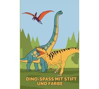 Mein erstes Dino-Malbuch - Dinos zum Ausmalen für Kinder ab 3 Jahren
