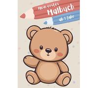Mein erstes großes Kritzelbuch: Einfaches Malbuch für Kleinkinder ab 1 Jahr mit 50 Motiven, dicken Konturen und großen Flächen - perfekt für erste Malversuche