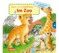 Mein erstes Hör mal (Soundbuch ab 1 Jahr): Im Zoo: Zum Hören, Schauen und Mitmachen ab 1 Jahr. Mit stabilen Geräusche-Schiebern für die Allerkleinsten