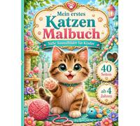 Mein erstes Katzen Malbuch