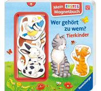Mein erstes Magnetbuch: Wer gehort zu wem? Tier, Grimm, Grimm,.