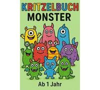 Mein erstes Monster-Malbuch - Für Kinder ab 1 Jahr