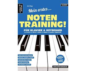 Mein erstes Notentraining fur Klavier and Keybo, Rupp.